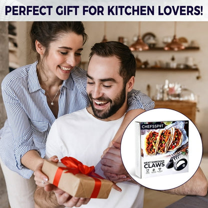 CHEFSPOT Stainless Steel Meat Shredder Claws with Ultra-Sharp Blades