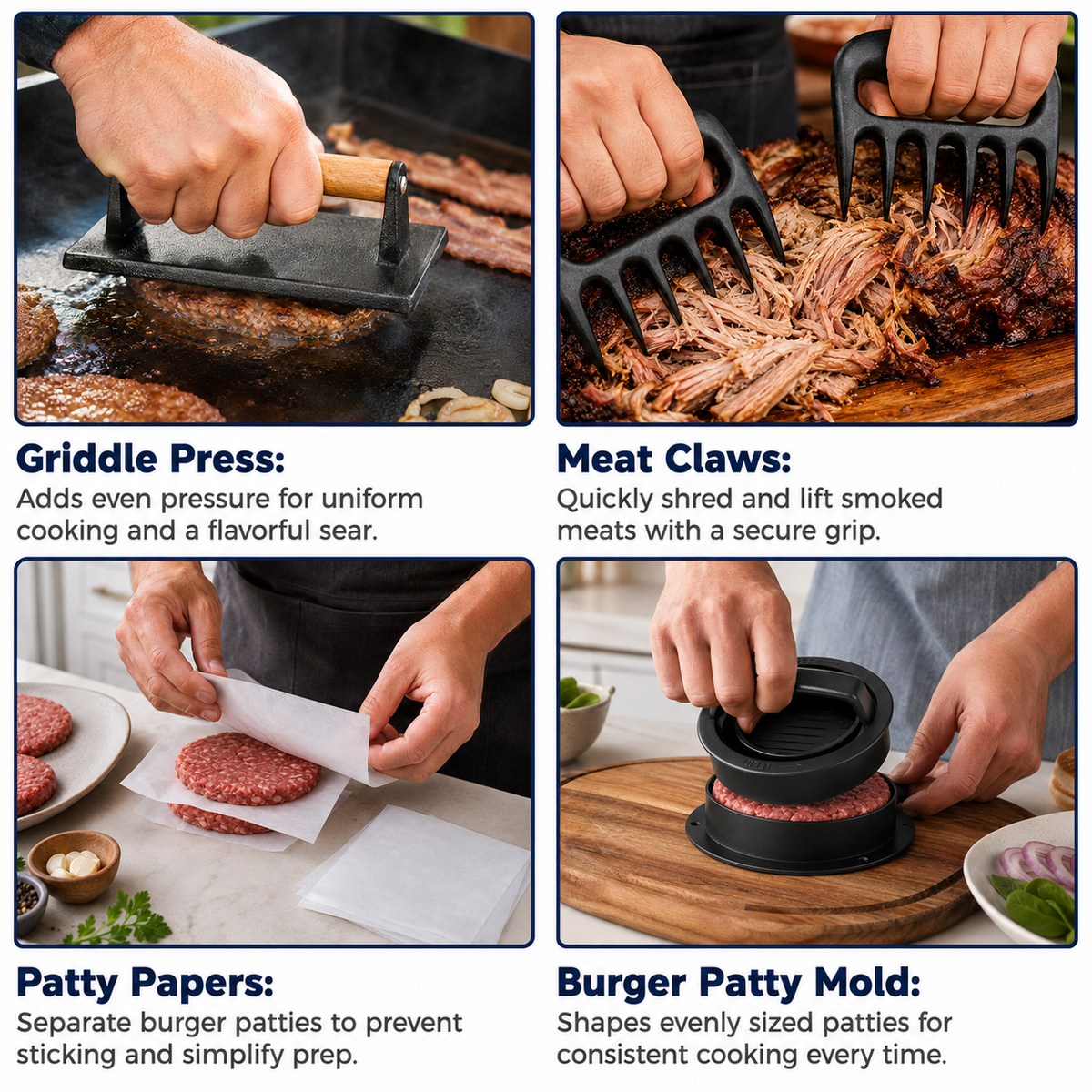 CHEFSPOT Ultimate 233-Piece Griddle Accessories Kit for Blackstone Flat Top Grills with Carry Bag